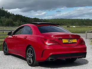 Used 2016 Mercedes-Benz Cla AMG Line Red - Interior and Exterior details 7