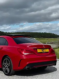Used 2016 Mercedes-Benz Cla AMG Line Red - Interior and Exterior details 9