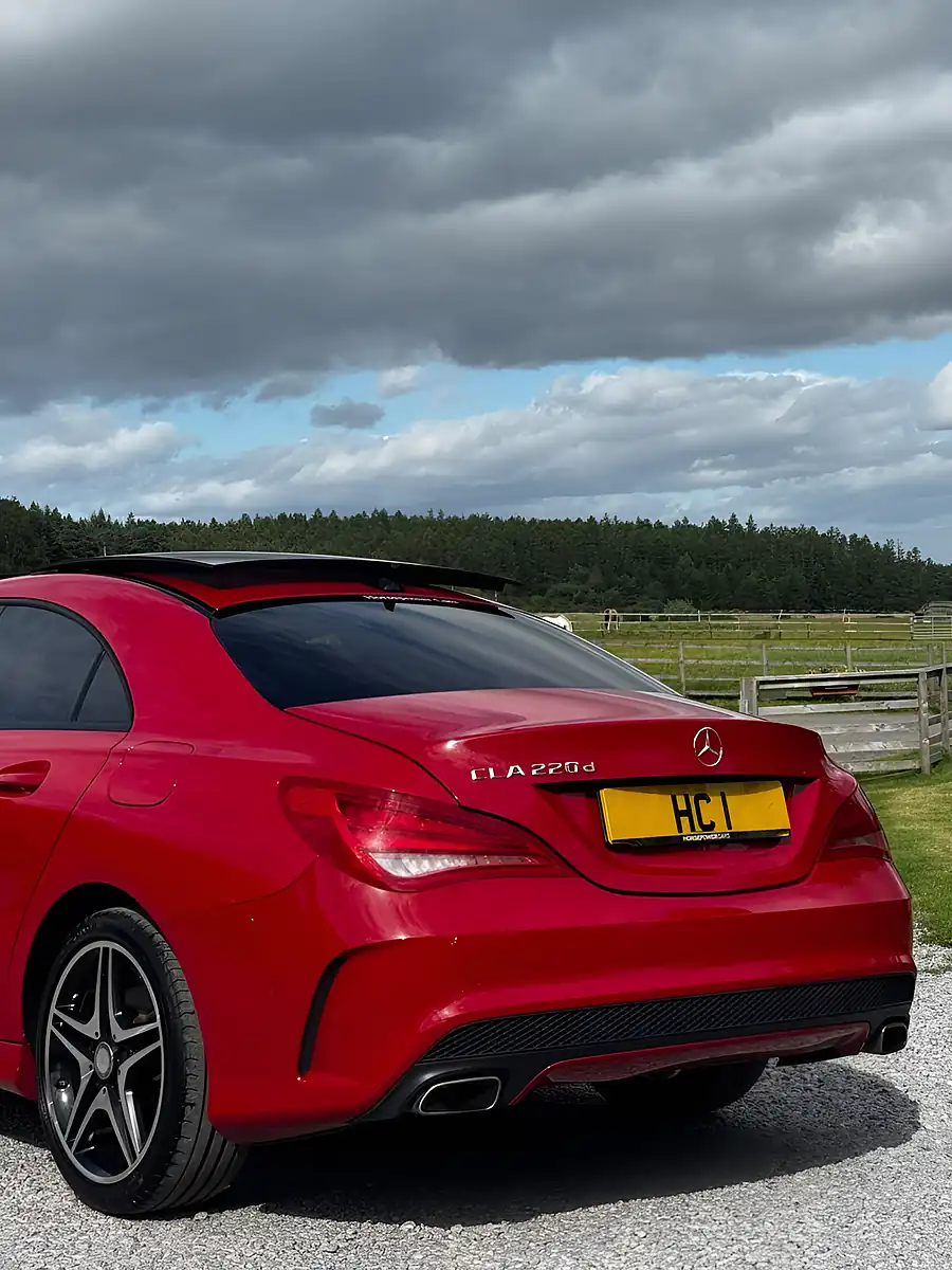 Used 2016 Mercedes-Benz Cla AMG Line Red - Interior and Exterior details 9