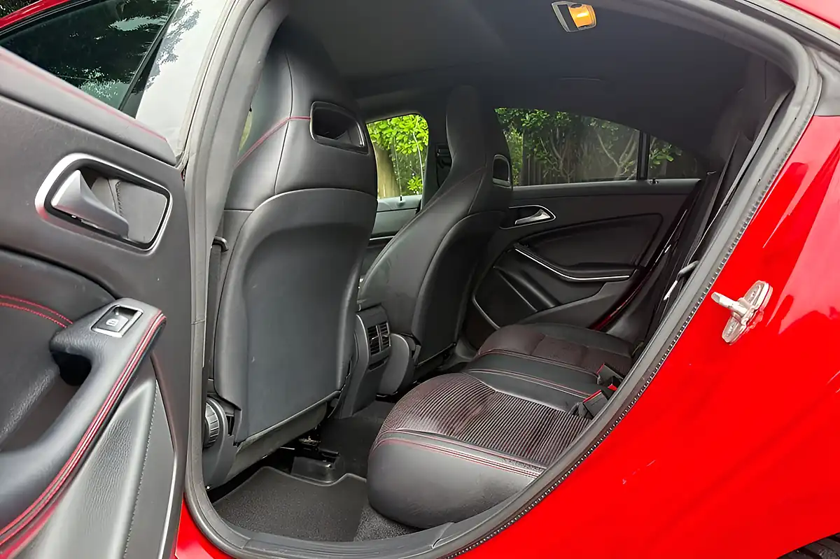 Used 2016 Mercedes-Benz Cla AMG Line Red - Interior and Exterior details 10