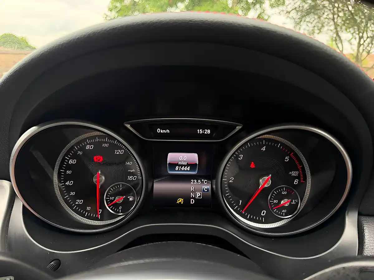 Used 2016 Mercedes-Benz Cla AMG Line Red - Interior and Exterior details 15