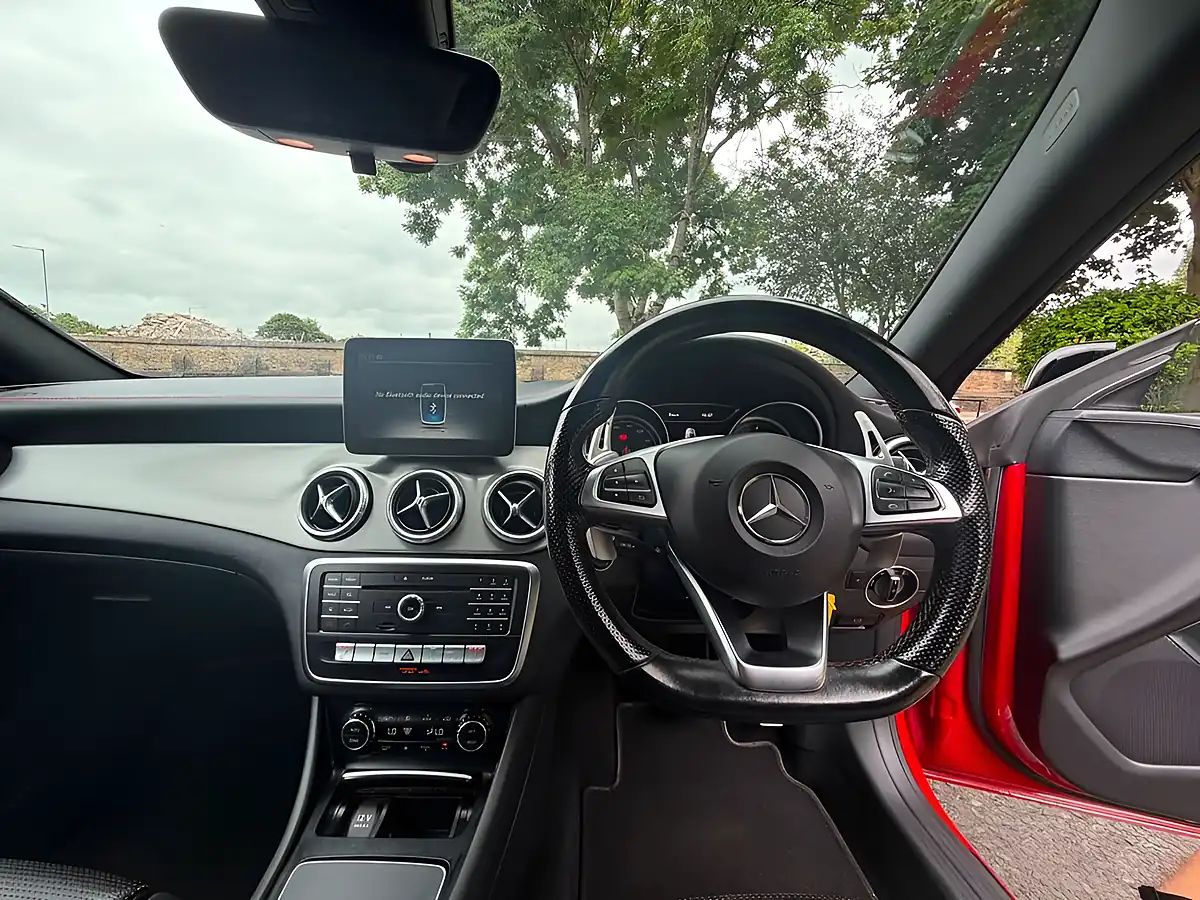 Used 2016 Mercedes-Benz Cla AMG Line Red - Interior and Exterior details 16