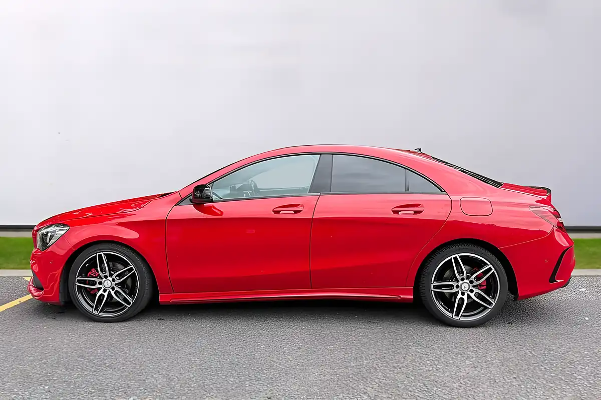 Used 2016 Mercedes-Benz Cla AMG Line Red - Interior and Exterior details 4