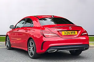 Used 2016 Mercedes-Benz Cla AMG Line Red - Interior and Exterior details 5