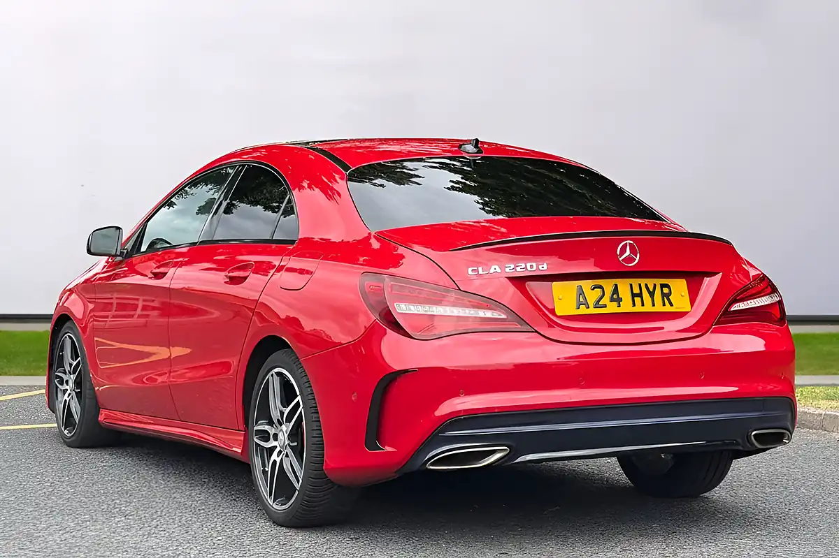 Used 2016 Mercedes-Benz Cla AMG Line Red - Interior and Exterior details 5