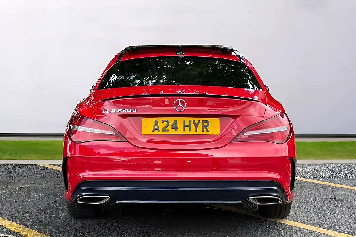 Used 2016 Mercedes-Benz Cla AMG Line Red - Interior and Exterior details 6