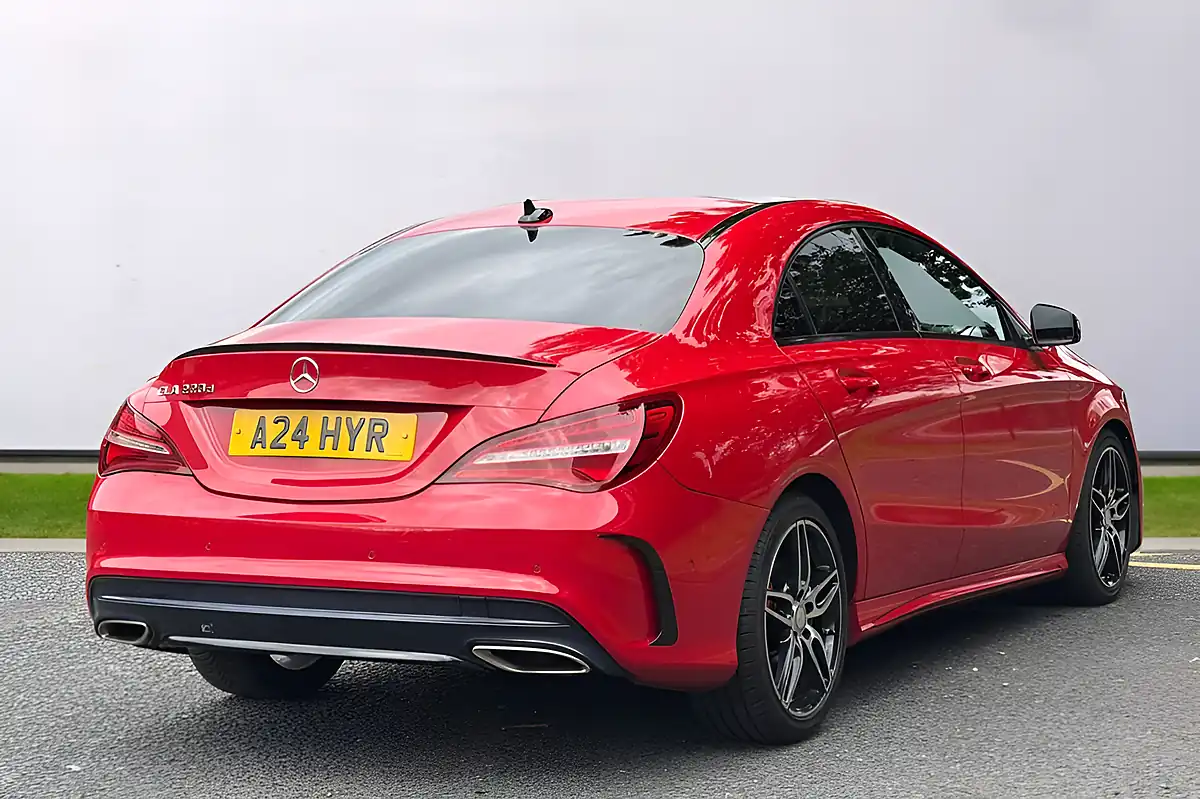 Used 2016 Mercedes-Benz Cla AMG Line Red - Interior and Exterior details 7