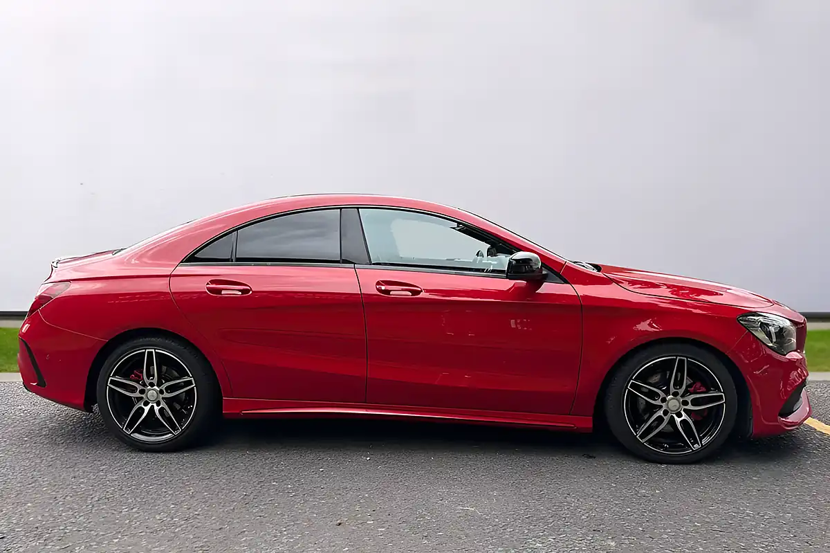 Used 2016 Mercedes-Benz Cla AMG Line Red - Interior and Exterior details 8