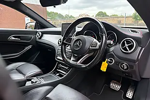 Used 2016 Mercedes-Benz Cla AMG Line Red - Interior and Exterior details 9