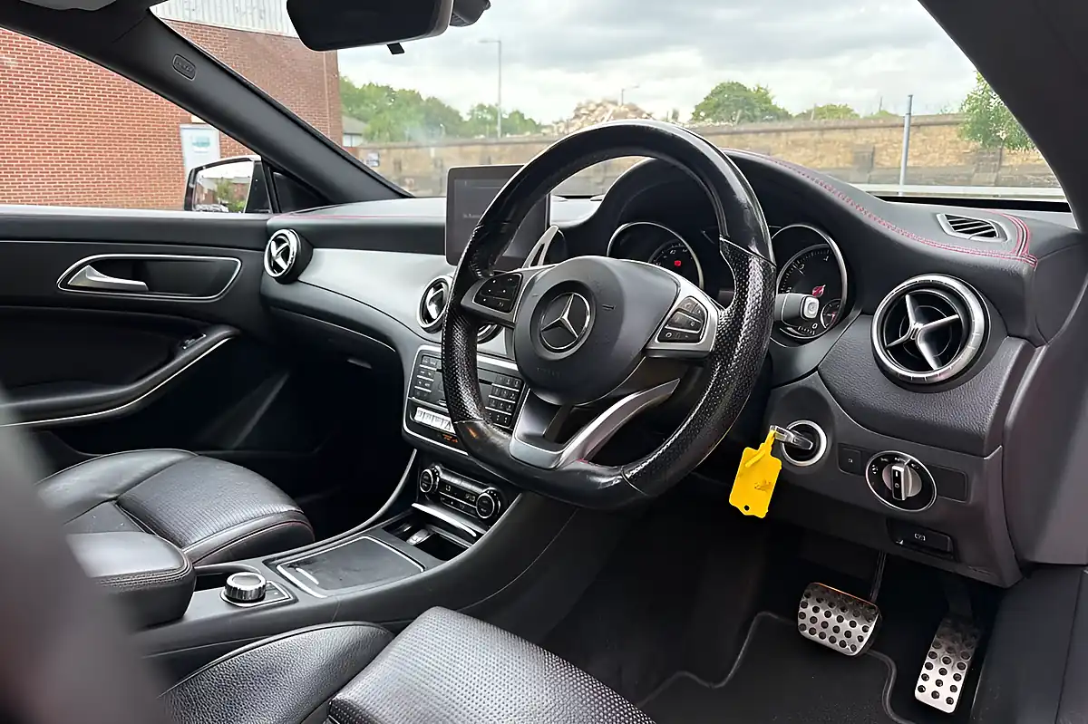 Used 2016 Mercedes-Benz Cla AMG Line Red - Interior and Exterior details 9