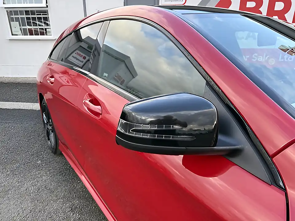 Used 2016 Mercedes-Benz Cla AMG Line Red - Interior and Exterior details 13