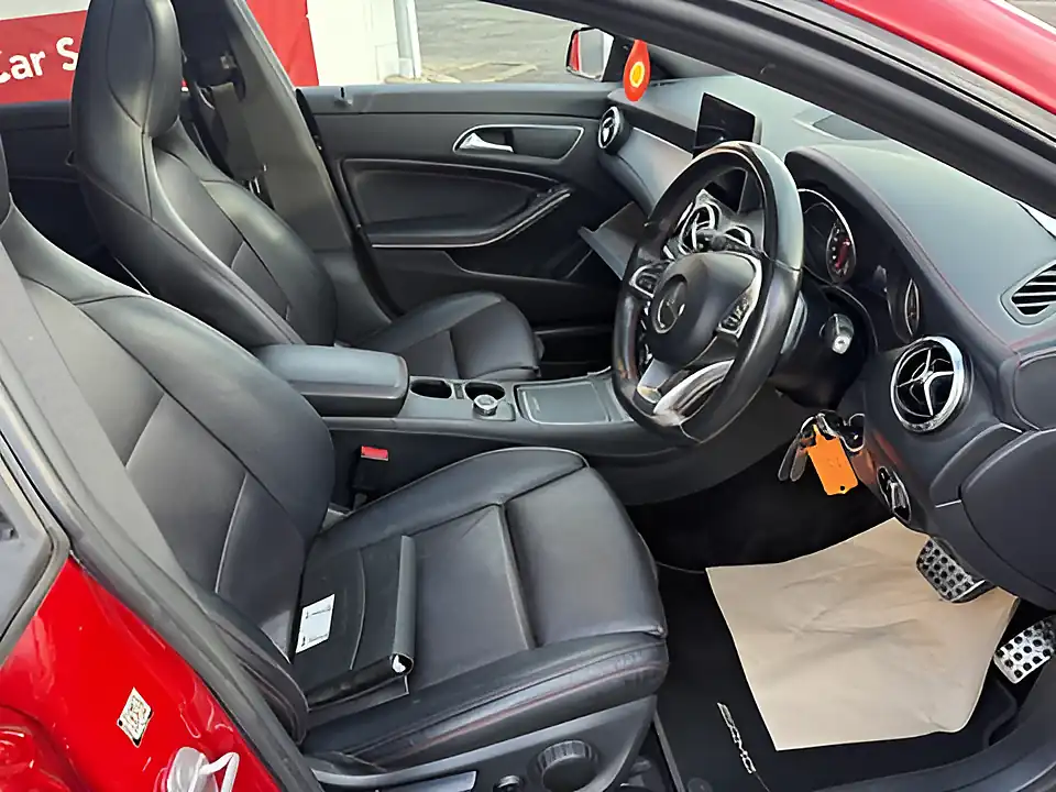Used 2016 Mercedes-Benz Cla AMG Line Red - Interior and Exterior details 14