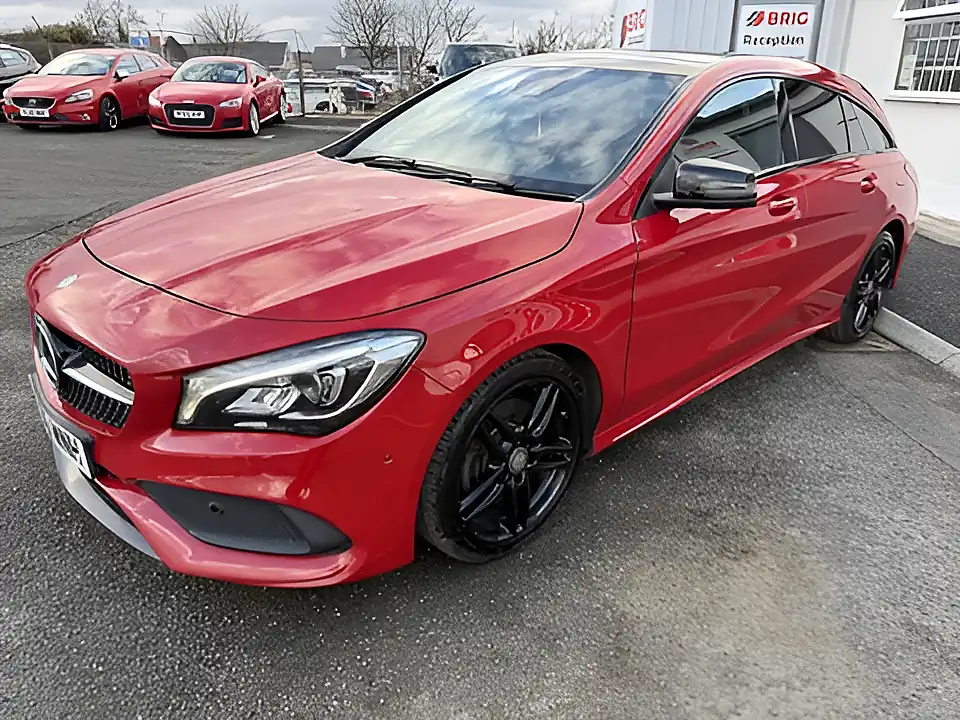 Used 2016 Mercedes-Benz Cla AMG Line Red - Interior and Exterior details 2