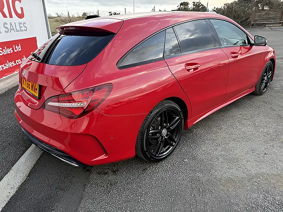 Used 2016 Mercedes-Benz Cla AMG Line Red - Interior and Exterior details 3