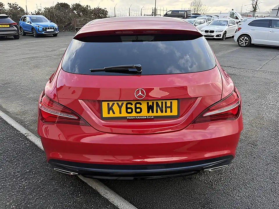 Used 2016 Mercedes-Benz Cla AMG Line Red - Interior and Exterior details 4