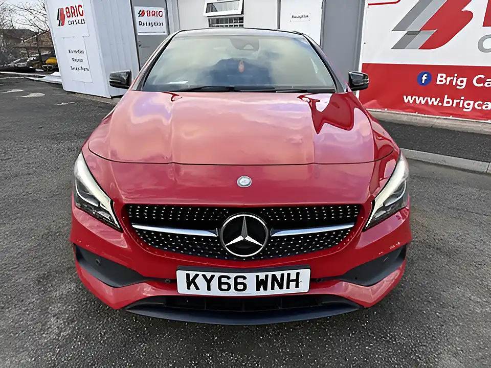 Used 2016 Mercedes-Benz Cla AMG Line Red - Interior and Exterior details 6