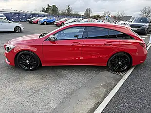 Used 2016 Mercedes-Benz Cla AMG Line Red - Interior and Exterior details 7