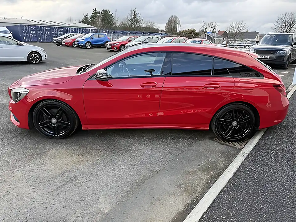 Used 2016 Mercedes-Benz Cla AMG Line Red - Interior and Exterior details 7