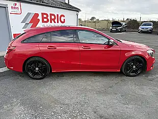 Used 2016 Mercedes-Benz Cla AMG Line Red - Interior and Exterior details 8