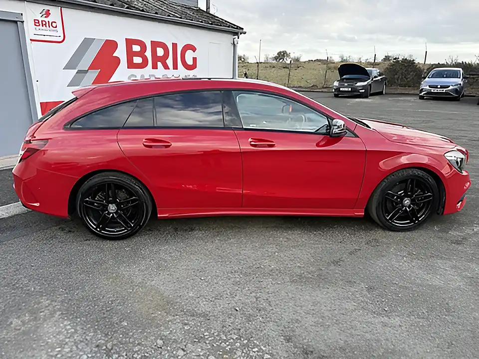Used 2016 Mercedes-Benz Cla AMG Line Red - Interior and Exterior details 8