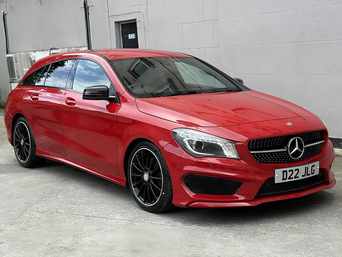 Used 2016 Mercedes-Benz Cla AMG Sport Red - Front View