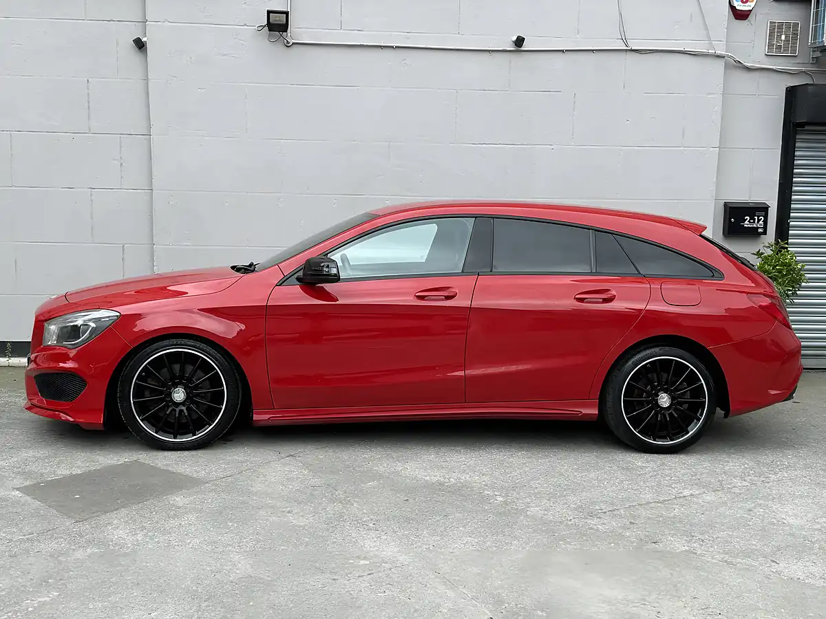 Used 2016 Mercedes-Benz Cla AMG Sport Red - Interior and Exterior details 4