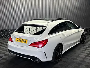 Used 2016 Mercedes-Benz Cla AMG Sport Shooting Brake White - Interior and Exterior details 12