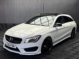 Used 2016 Mercedes-Benz Cla AMG Sport Shooting Brake White - Interior and Exterior details 2