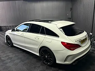 Used 2016 Mercedes-Benz Cla AMG Sport Shooting Brake White - Interior and Exterior details 3