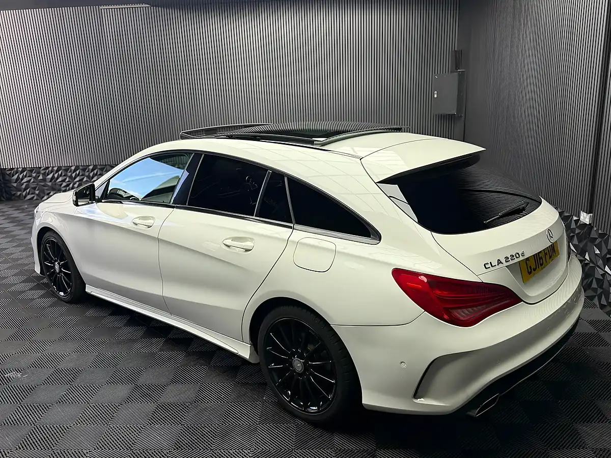 Used 2016 Mercedes-Benz Cla AMG Sport Shooting Brake White - Interior and Exterior details 3