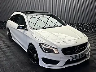 Used 2016 Mercedes-Benz Cla AMG Sport Shooting Brake White - Interior and Exterior details 5