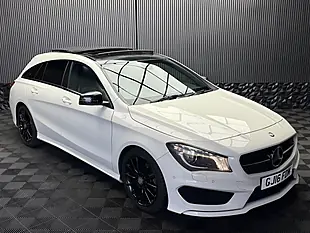 Used 2016 Mercedes-Benz Cla AMG Sport Shooting Brake White - Interior and Exterior details 6