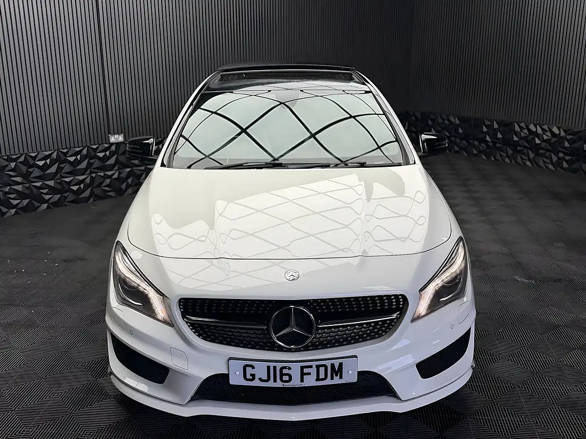 Used 2016 Mercedes-Benz Cla AMG Sport Shooting Brake White - Interior and Exterior details 7