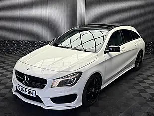 Used 2016 Mercedes-Benz Cla AMG Sport Shooting Brake White - Interior and Exterior details 8