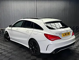 Used 2016 Mercedes-Benz Cla AMG Sport Shooting Brake White - Interior and Exterior details 9