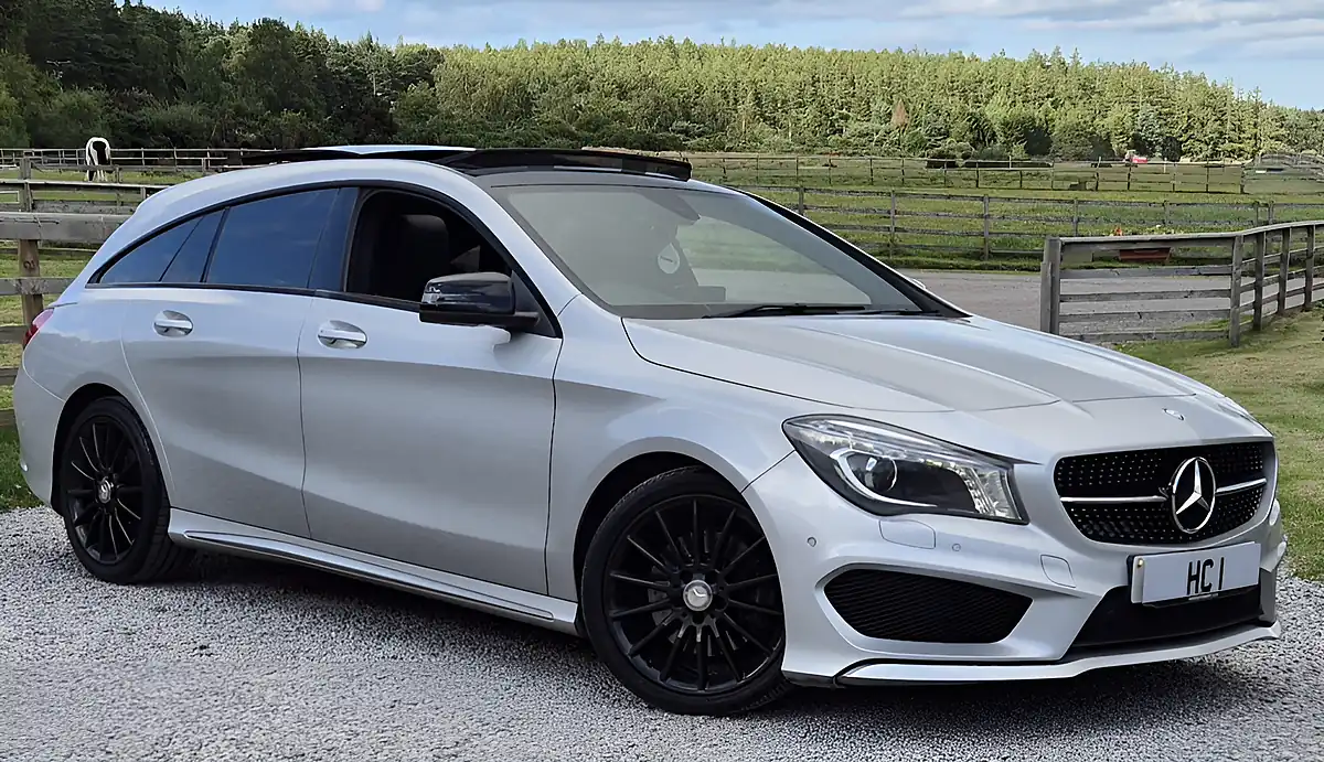 Used 2016 Mercedes-Benz Cla AMG Sport Silver - Front View