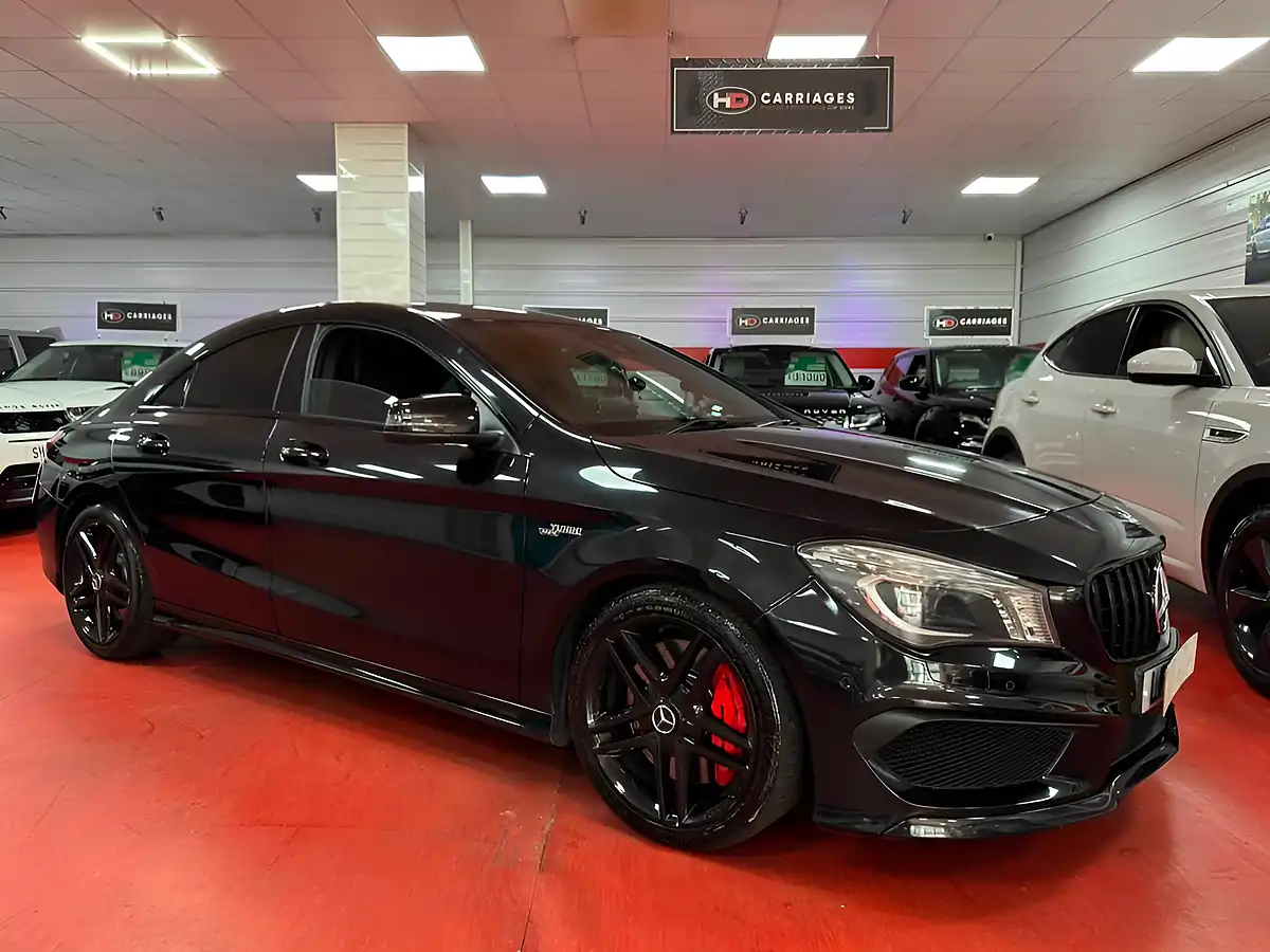 Used 2016 Mercedes-Benz Cla CLA45 AMG Coupe Black - Interior and Exterior details 2