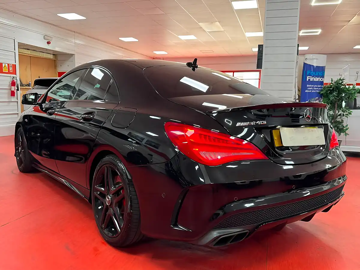 Used 2016 Mercedes-Benz Cla CLA45 AMG Coupe Black - Interior and Exterior details 4