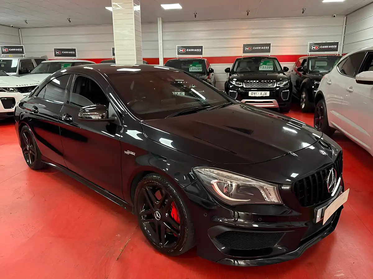 Used 2016 Mercedes-Benz Cla CLA45 AMG Coupe Black - Interior and Exterior details 8