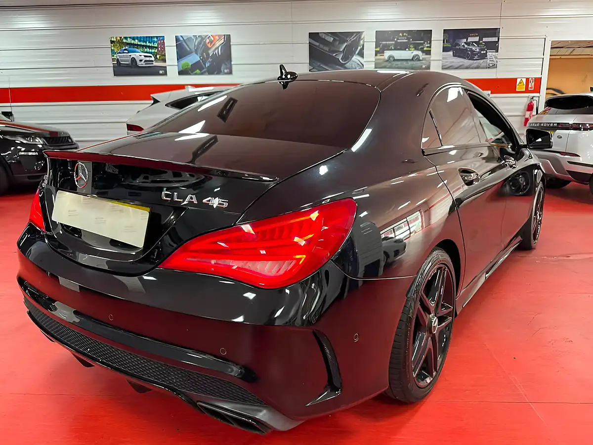 Used 2016 Mercedes-Benz Cla CLA45 AMG Coupe Black - Interior and Exterior details 9