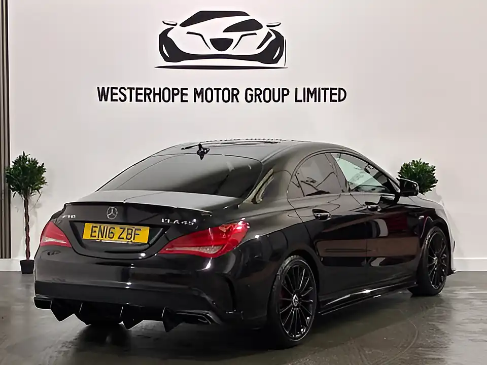 Used 2016 Mercedes-Benz Cla Class CLA45 AMG Black - Interior and Exterior details 4