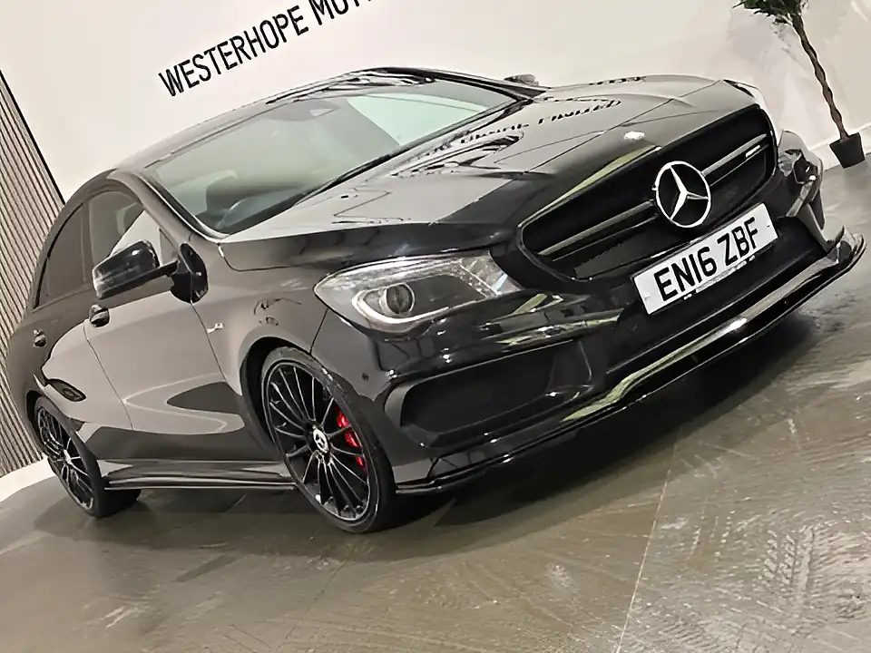 Used 2016 Mercedes-Benz Cla Class CLA45 AMG Black - Interior and Exterior details 6