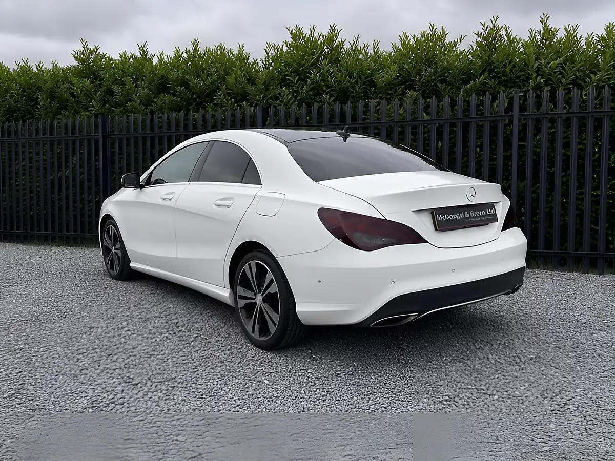 Used 2016 Mercedes-Benz Cla Class Sport White - Interior and Exterior details 3