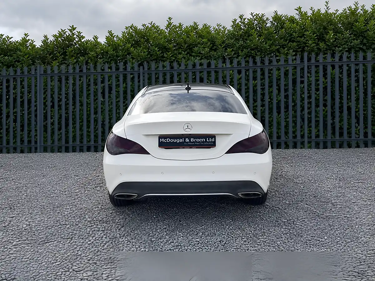 Used 2016 Mercedes-Benz Cla Class Sport White - Interior and Exterior details 4
