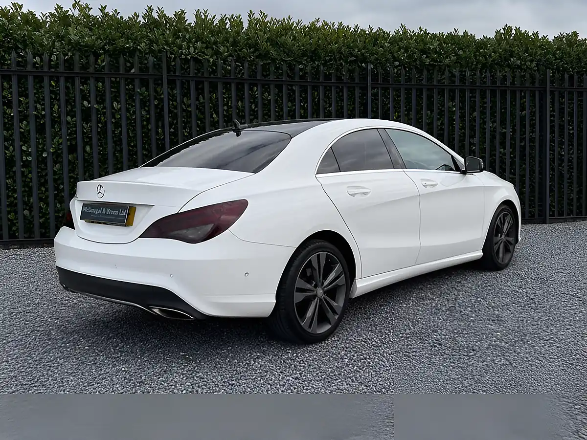 Used 2016 Mercedes-Benz Cla Class Sport White - Interior and Exterior details 5