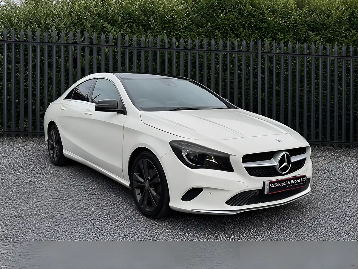Used 2016 Mercedes-Benz Cla Class Sport White - Interior and Exterior details 7