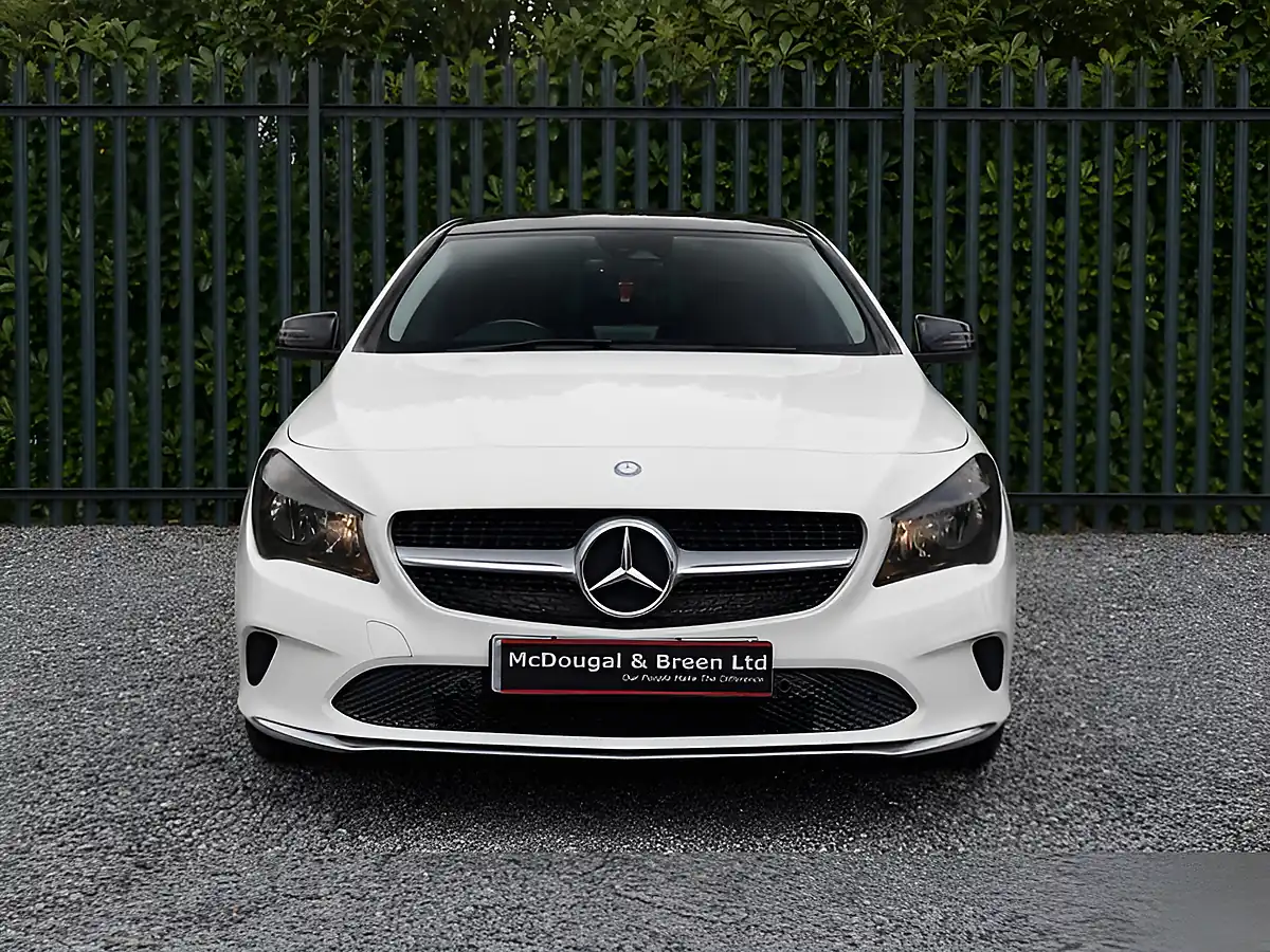 Used 2016 Mercedes-Benz Cla Class Sport White - Interior and Exterior details 8