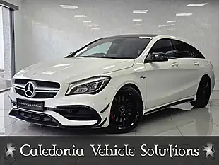 Used 2016 Mercedes-Benz Cla Shooting Brake White - Interior and Exterior details 2