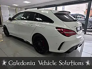Used 2016 Mercedes-Benz Cla Shooting Brake White - Interior and Exterior details 4