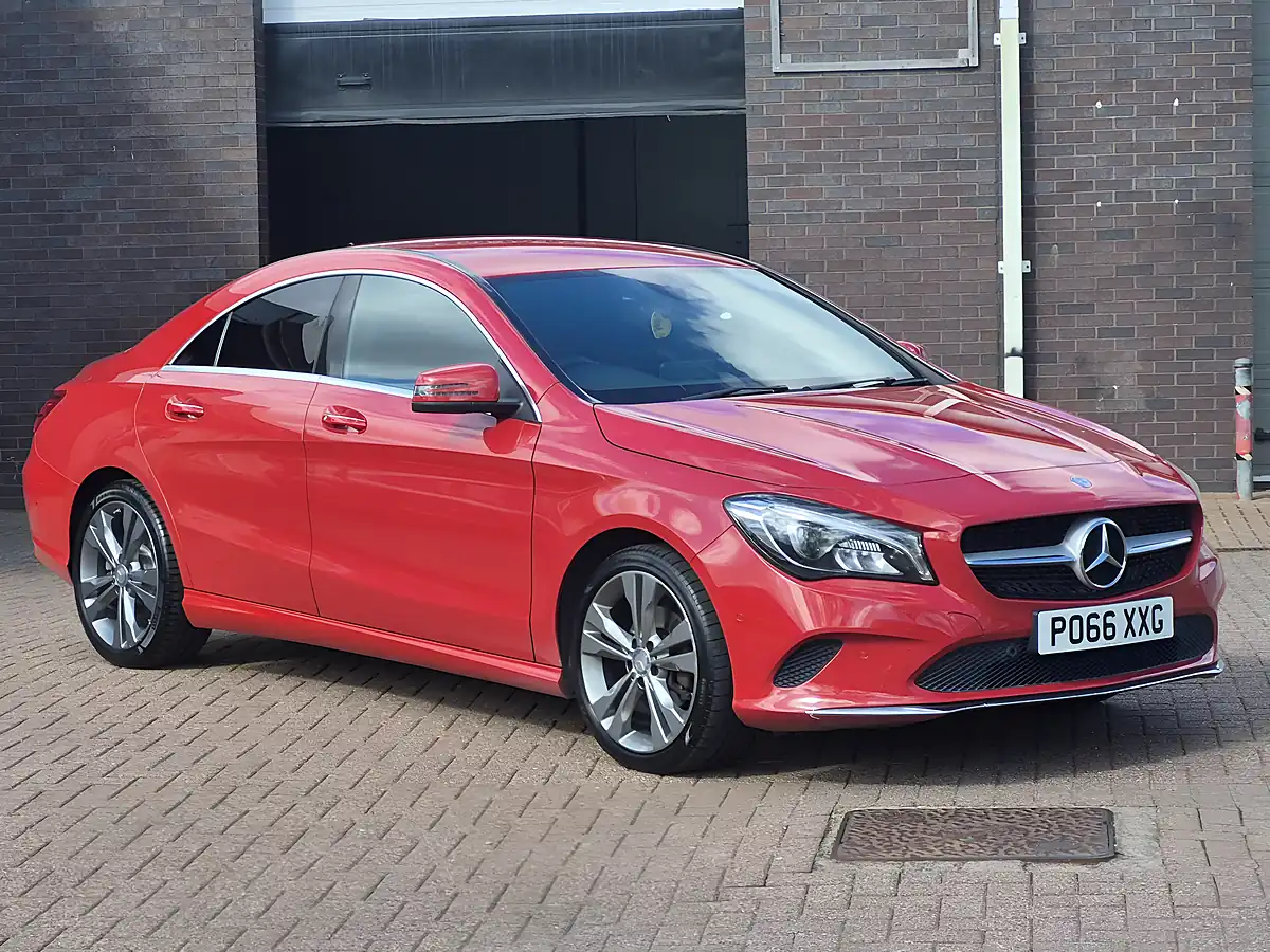 Used 2016 Mercedes-Benz Cla Sport Red - Front View